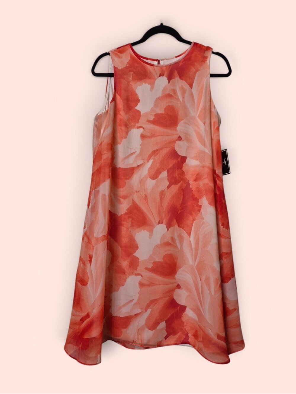 Jessica Howard NWT Sleeveless Chiffon Trapeze Lined Dress 10
